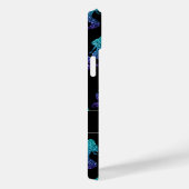 Zeemeermin aqua blauwe ombre Glitters patroon Mono Case-Mate iPhone Case (Achterkant / Rechts)