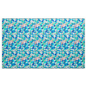 Zeemeermin, Aqua, Shell Roze, en Kobalt Stof (Yard (91,4 cm))