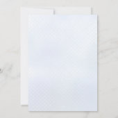 Zeemeermin Baby shower Advies voor de ouders Kaart (Achterkant)