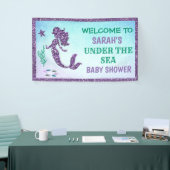 Zeemeermin Baby Shower Banner (Beurs)
