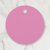 Zeemeermin Baby Shower Bedankjes Labels (Achterkant)