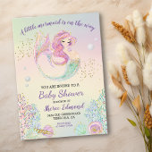  Zeemeermin  Baby Shower  Kaart