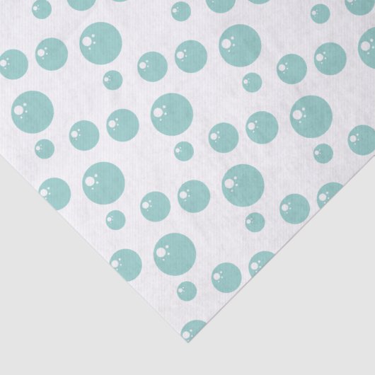 Zeemeermin Baby shower Kleurrijke Kwallen Waterver Tissuepapier (Detail)