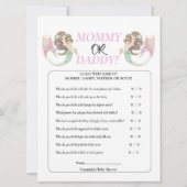 Zeemeermin baby shower onder de zee kaart (Voorkant)