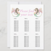 Zeemeermin baby shower onder de zee kaart (Voorkant)