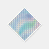 Zeemeermin Baby shower onder Zee pasta Servet (Hoek)