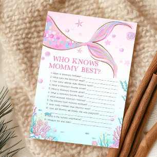Zeemeermin Baby Shower Wie Kent Mamma Het Best Spe