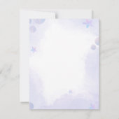 Zeemeermin baby trivia spel baby shower spel Kaart (Achterkant)