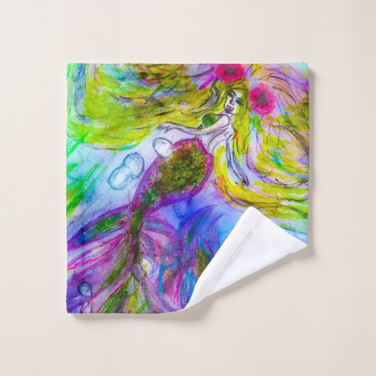 Zeemeermin Bad Handdoek (Wasdoekje)