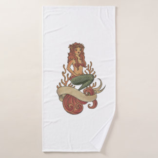 zeemeermin badhanddoek