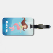  Zeemeermin, Bagagelabel (Achterkant horizontaal)