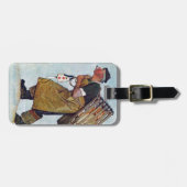 Zeemeermin Bagagelabel (Voorkant horizontaal)