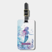 Zeemeermin Bagagelabels (Voorkant verticaal)