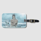 Zeemeermin Bagagelabels (Voorkant (horizontaal))