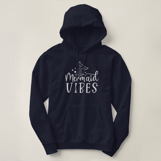 Zeemeermin Beach | Zeemeermin Vibes Hoodie (Design voorkant)