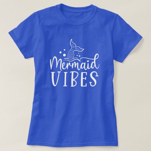 Zeemeermin Beach | Zeemeermin Vibes T-shirt (Design voorkant)