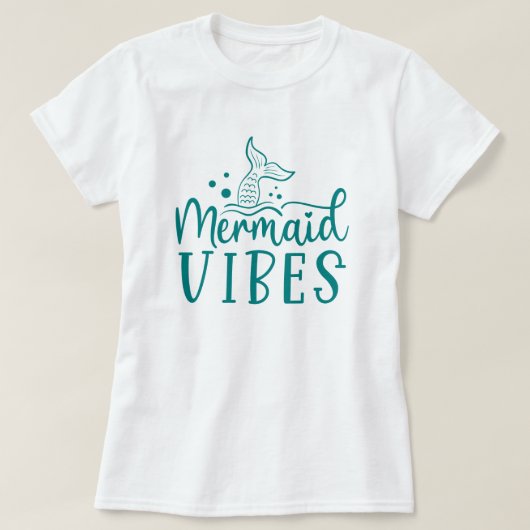 Zeemeermin Beach | Zeemeermin Vibes T-shirt (Design voorkant)