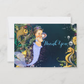 Zeemeermin bedankt kaarten (Voorkant)