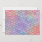 Zeemeermin bedankt Verjaardag (Achterkant)