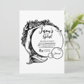 Zeemeermin Bel Kaart (Staand voorkant)