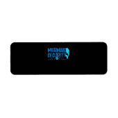 Zeemeermin Beveiliging - Grappig Zwemcadeau Etiket (Voorkant)