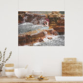 Zeemeermin bij de waterval poster (Keuken)