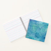 Zeemeermin - Blauw Notitieboek (Binnen)