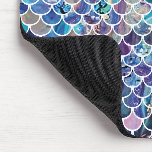 Zeemeermin blues Mousepad Muismat (Hoek)