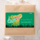 Zeemeermin (Bookplate) Etiket (Insitu)