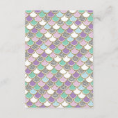 Zeemeermin Breng een Boek Kaart Onder de Zee Meisj (Achterkant)