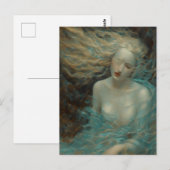 zeemeermin briefkaart (Voorkant / Achterkant)