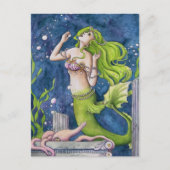Zeemeermin Briefkaart (Voorkant)