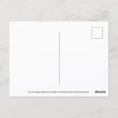 Zeemeermin Briefkaart (Achterkant)