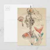 Zeemeermin Briefkaart (Voorkant / Achterkant)