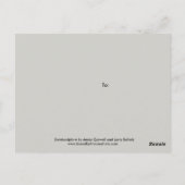 Zeemeermin-briefkaart Briefkaart (Achterkant)