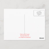 Zeemeermin Briefkaart - 'Kijken naar de zonsonderg (Achterkant)