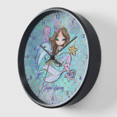 Zeemeermin Bruin Haar Custom Meisjes Slaapkamer Mu (Hoek)