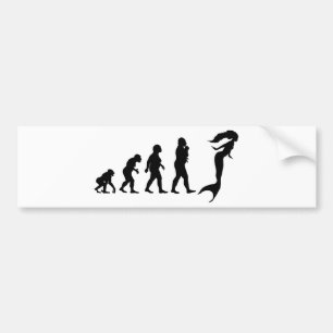 Zeemeermin Bumpersticker