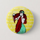  Zeemeermin Button (Voorkant)