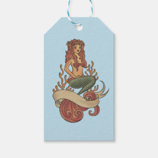 zeemeermin cadeaulabel