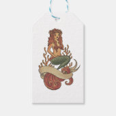 zeemeermin cadeaulabel (Voorkant)