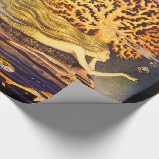  zeemeermin cadeaupapier (Hoek)