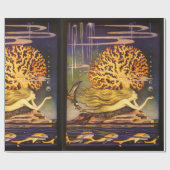  zeemeermin cadeaupapier (Vlak)