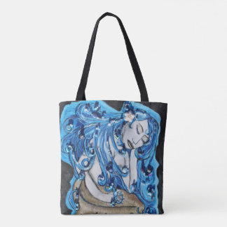 Zeemeermin Canvas tas ()