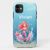 zeemeermin Case-Mate iPhone case (Achterkant)