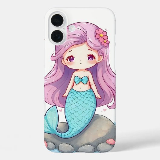 Zeemeermin Case-Mate iPhone Case (Achterkant)