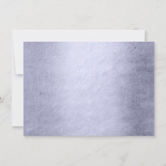 Zeemeermin Chic | Stoffelijk Lavendel Paarse Afstu Kaart (Achterkant)
