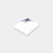 Zeemeermin Chic Tail | Dusty Lavendel Paarse Custo Post-it® Notes (Schuin)