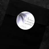 Zeemeermin Chic Tail | Lavendel Paarse dank u Ronde Sticker