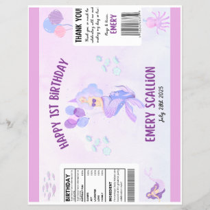 Zeemeermin Chip Bag Flyer